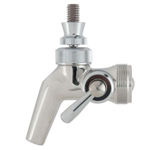 Perlick flow control creamer faucet - 690ss - stainless kegerator draft beer tap for sale