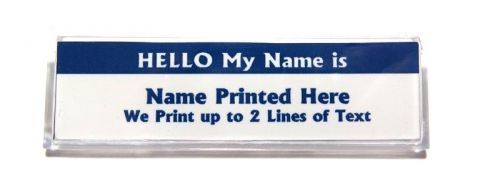 Hello my name is custom name tag badge id pin magnet for social events parties for sale