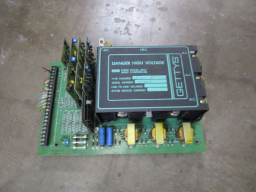 GETTY&#039;S 3-PHASE HALF WAVE CONTROLLER 11-1015-81 *USED*