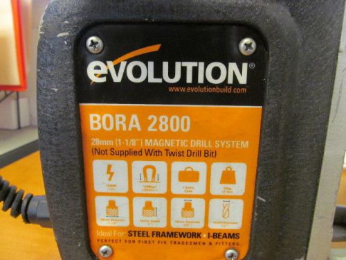 Evolution Bora 2800 Magnetic Drill