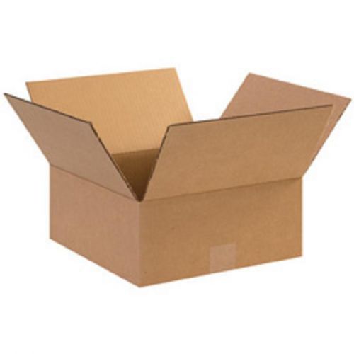Corrugated Cardboard Flat Shipping Storage Boxes 12&#034; x 12&#034; x 5&#034; (Bundle of 50)