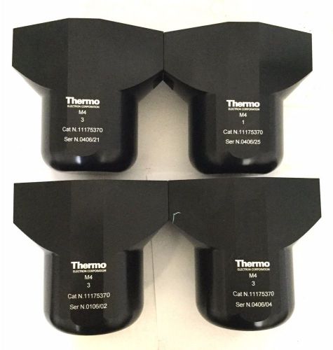 Lot of 4 Thermo Electron M4 11175370 Centrifuge Rotor Swing Buckets