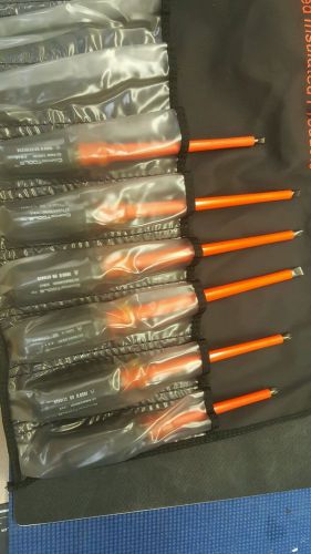 Certified insulated products cip 1000 volt 6 piece insulated screwdriver set for sale