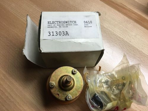 ELECTROSWITCH 31303A-S 8 Position 3 Stack Rotary Switch NEW IN BOX