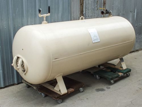 Hanson 650 gallon horizontal compressed air receiver tank - large for sale