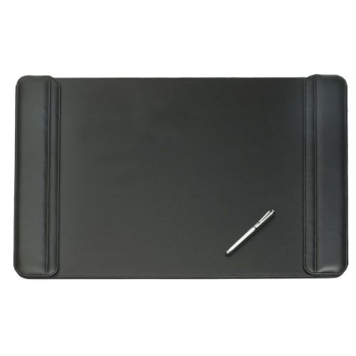 Artistic 24&#034; x 38&#034; Sagamore Executive Designer Flip Side Panel Desk Pad Black