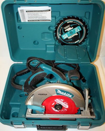 Makita 5007mg magnesium 7-1/4&#034; corded circular saw in case works free ship us48 for sale