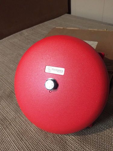 Radionics motor bell fire alarm model d440 6# shell new in box for sale