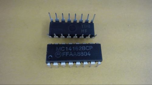 MOTOROLA MC14162BCD 16-Pin Dip Integrated Circuit New Lot Quantity-5