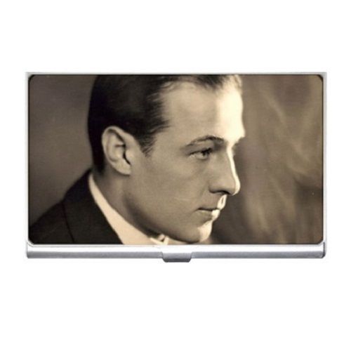 Vintage Celebrities Rudolph Valentino - Business Name Credit Id Card Holder