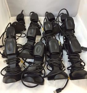 LOT OF 12  Adaptus ImagePod  Laser Barcode Scanner w/ Stand, USB Cable