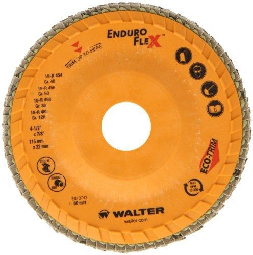 Walter surface technologies walter enduro-flex abrasive flap disc, type 29, for sale