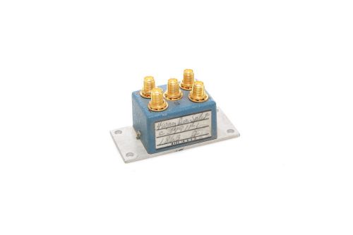 STS Coaxial Power Splitter 4 Way SMA 0.002 - 20 MHz C39911-1