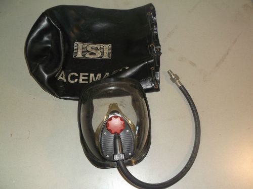 FIREFIGHTER MASK ISI SIZE MEDIUM INCLUDES BAG PARKER HOSE 5159-4 FREE SHIPPING