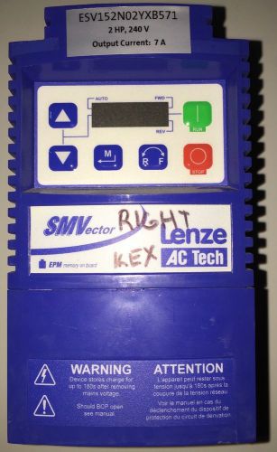 Damaged variable frequency drive (vfd) - 2 hp max., single or three phase for sale