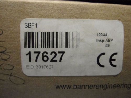 BANNER 17627 SBF1 MULTI-BEAM: HIGH SPEED, 3/4 WIRE, GLASS FIBER