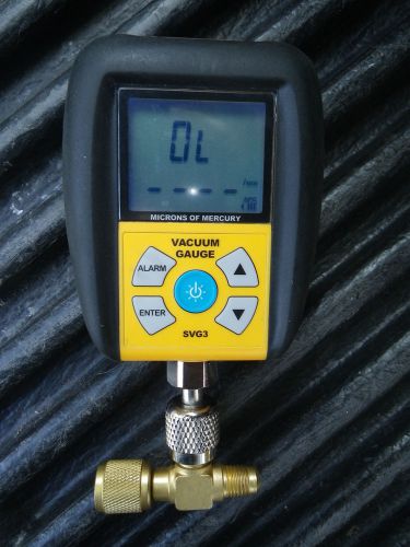 Fieldpiece svg3 digital micron gauge w/ alarm (vacuum gauge) for sale