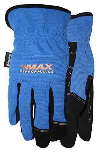 Midwest gloves &amp; gear synthetic leather palm spandex back high performance for sale