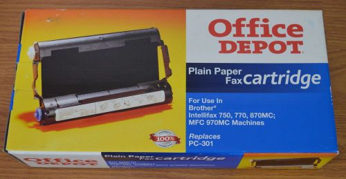 Office Depot Plain Paper Fax Cartidge Brother Intellifax 750 770 870MC MFC 970MC