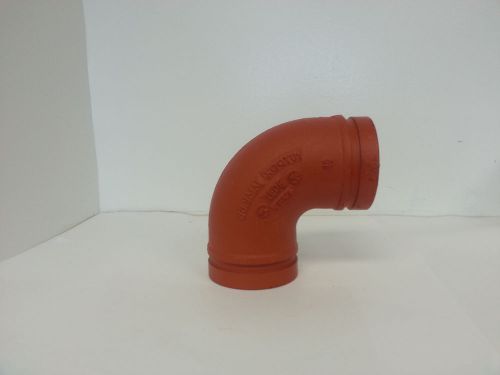 New 3&#034; Standard Grooved 90 degree Elbow