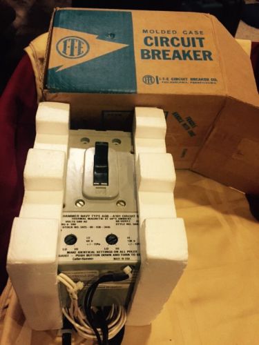 cutler-hammer circuit breakers, NAVY TYPE, AQB-A101, 3 pole
