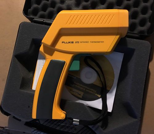 Fluke 572 non contact handheld infrared thermometer ir industrial for sale