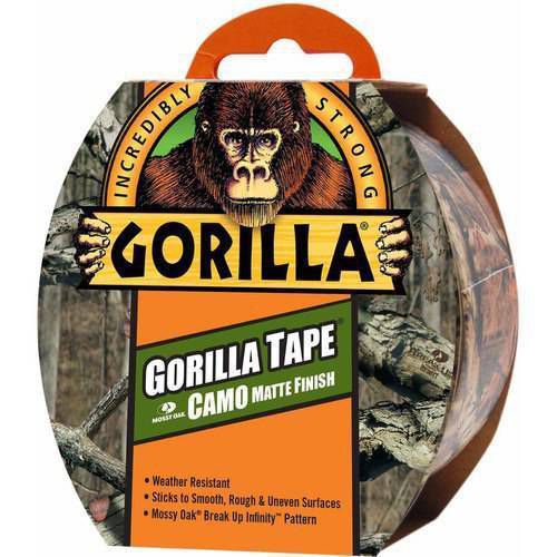 Gorilla tape camo 1.88&#034;x9yd,mossy oak® break-up infinity™ pattern, 3 roll lot for sale