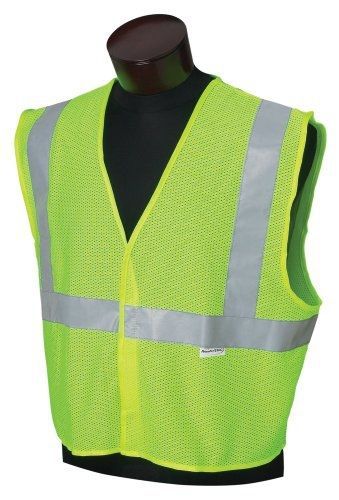 Jackson safety ansi class 2 standard style mesh polyester safety vest with for sale