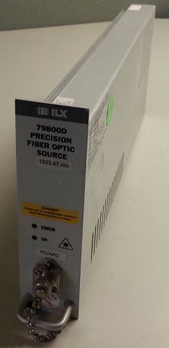 Ilx lightwave fos79800d precision fiber optic source for sale