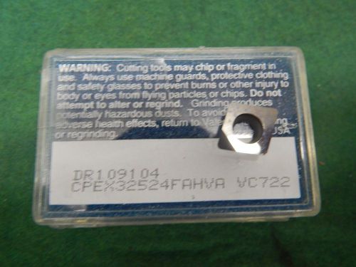 Valenite CPEX 32524 FAHVA VC722 PCD Carbide Insert