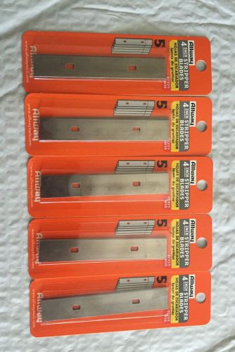 Allway tools 4 inch replacement universal stripper blades .5 pack (25 blades) for sale