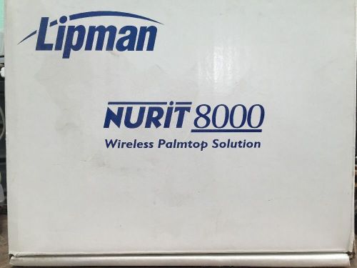 Lipman Nurit 8000 Wireless Secure Palmtop Solution Credit Card Machine Verifone