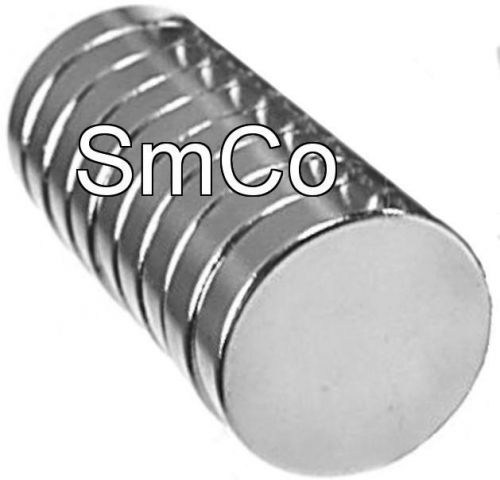 1/2&#034; x 1/8&#034; Disc - SmCo - Samarium Cobalt Rare Earth Magnet, Grade N30