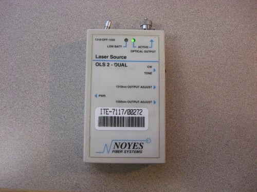 Noyes ols2-dual laser source ls2d fc for sale
