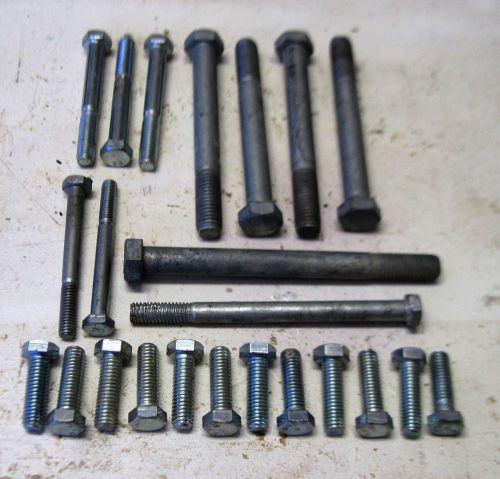 Assorted bolts for sale