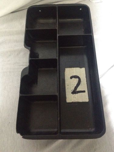 Lit-Ning Metal Locking Cash Box Tray Model 2K  6-Divider Insert 11.5&#034; x 6&#034;