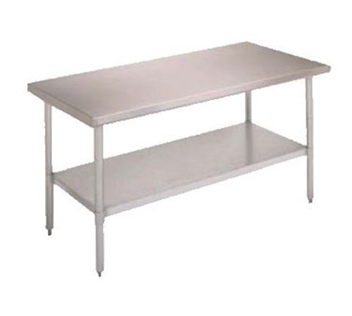 John Boos FBLS9630 Work Table - 96&#034; stainless steel top