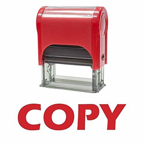 Pacific Stamp and Sign COPY Self-Inking Office Rubber Stamp (Red) - M