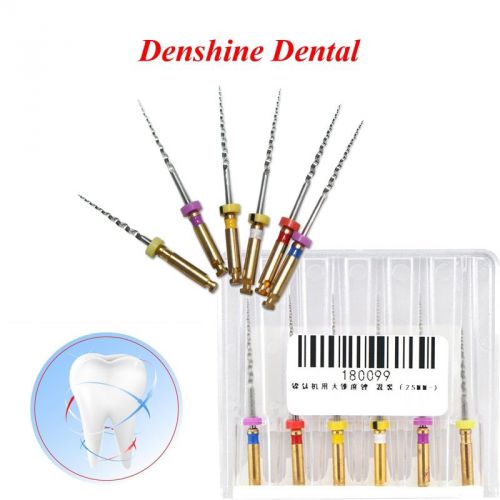 Dental endodontic niti rotary files universe engine sx-f3 25mm mixed-denshine for sale