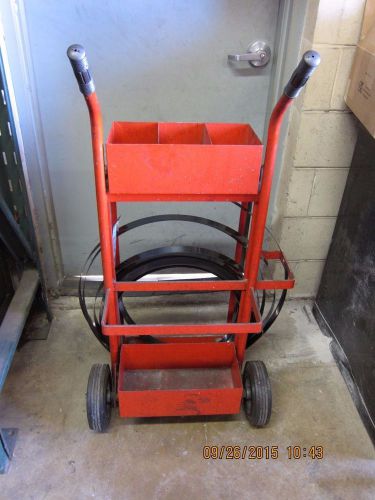 Banding machine strapping cart industrial warehouse work 1 1/4 banding gerrard for sale