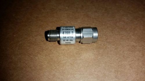 Narda 4768-3 DC-40Ghz Attenuator 3db, 2.92mm, Tested and Working