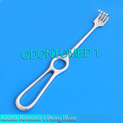Kocher Retractor 4 Prong Blunt 22Cm Surgical Instruments