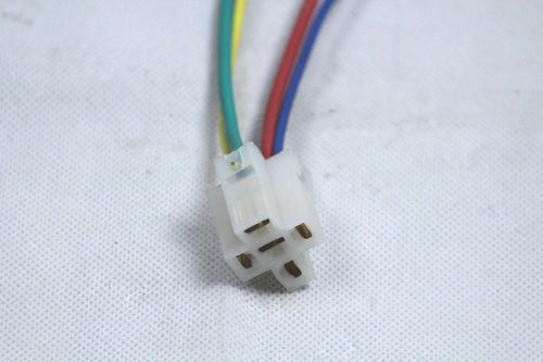 1 pack 12 volt 30/40 a 5 pin cable wire relay socket harness for sale