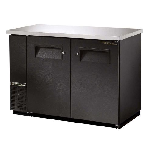Back bar cooler two-section true refrigeration tbb-24-48 (each) for sale