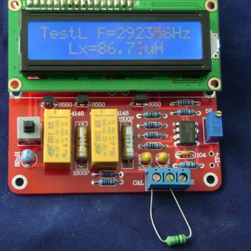 DIY M8 LC Digital Inductance Capacitance Meter Kit