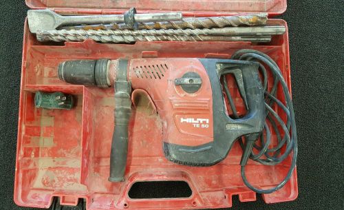 Hilti TE 50  Rotary Hammer Drill with Bits and Case