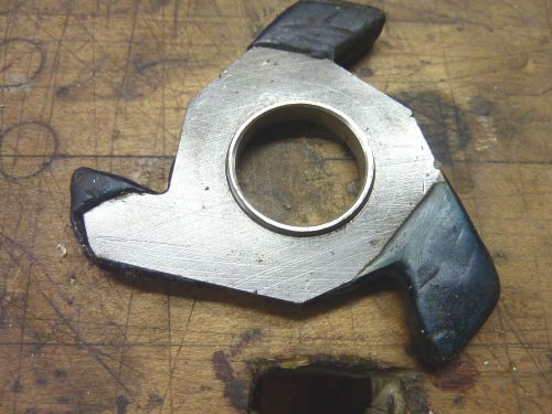SHAPER CUTTER  1/4&#034; straight 3-1/2&#034; cutter 1 and 1-18&#034;arbor.