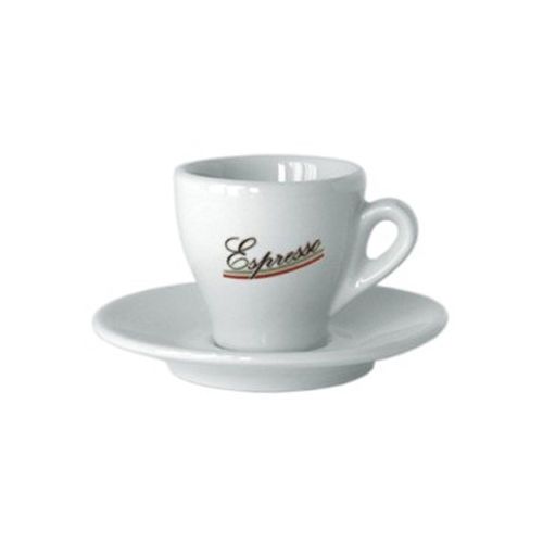 Nuova Poin Espresso Porcelain Set, Off-White - PACK of 12