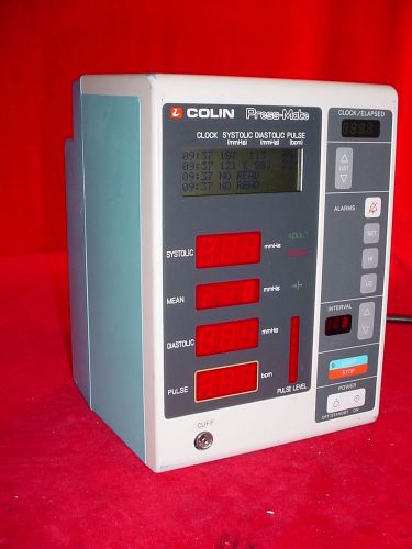 Colin press-mate bp-8800c lcd display sphygmomanometer for sale