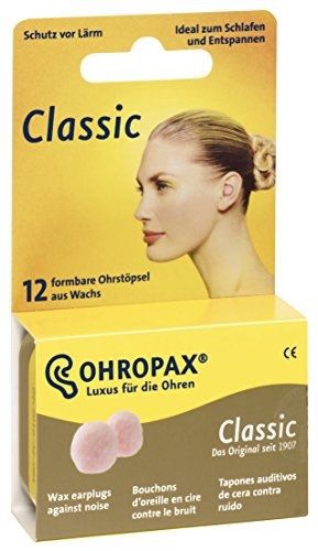 Ohropax Classic Earplugs - 12 Earplugs